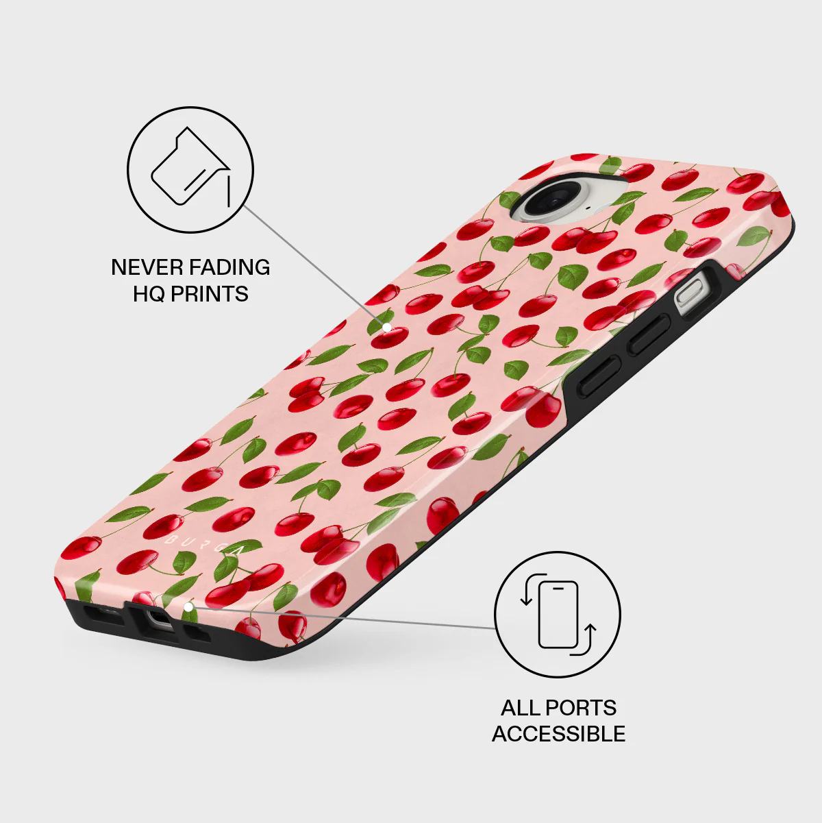 Afternoon Treat - Cherry iPhone 17e Case - Image 3