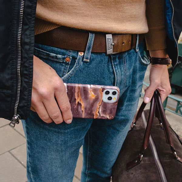 Fire Wood - Brown Marble iPhone 17e Case - Image 10