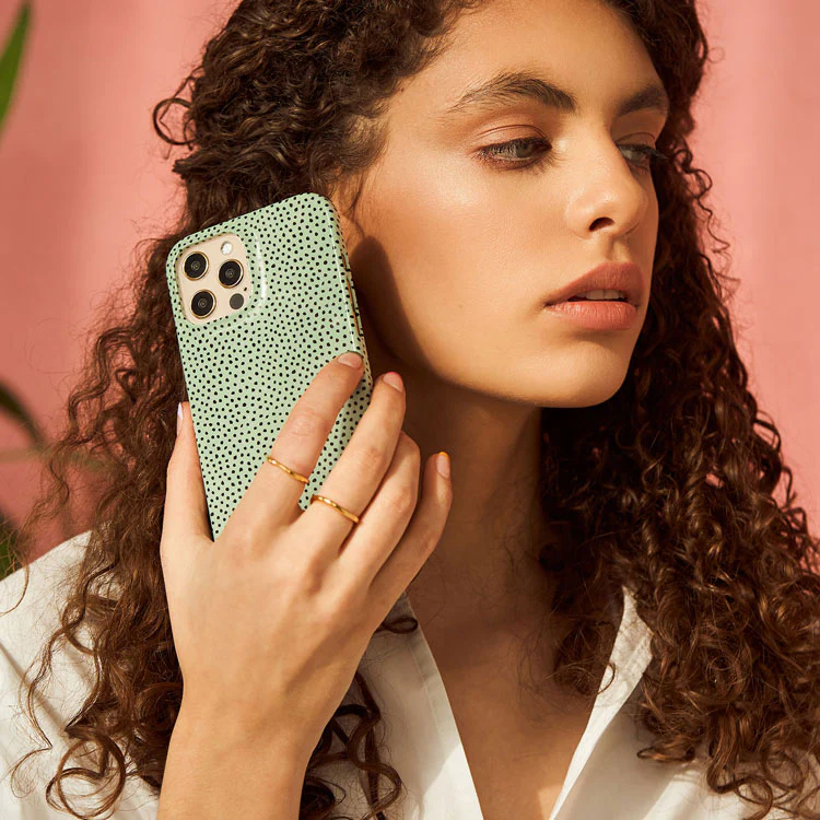 Mint Gelato - Dots iPhone 17e Case - Image 6