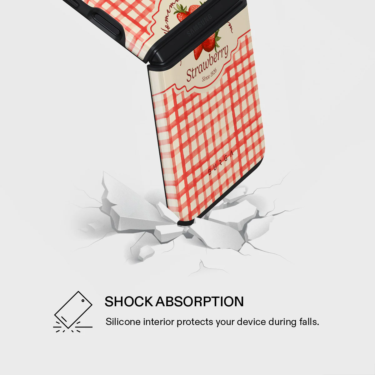 Grandma's Jam - Samsung Galaxy Z Flip 3 Case - Image 4