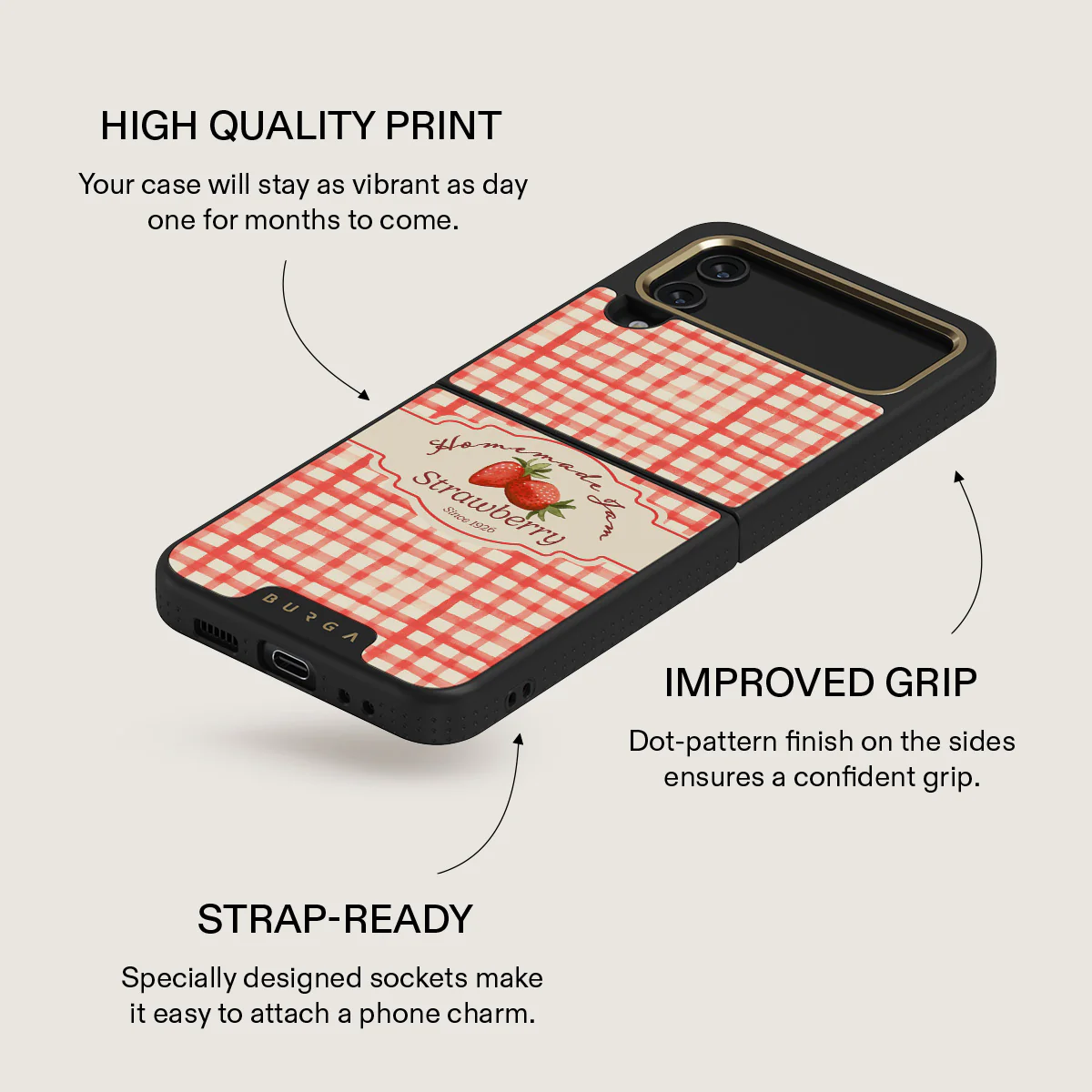 Grandma's Jam - Samsung Galaxy Z Flip 4 Case - Image 18