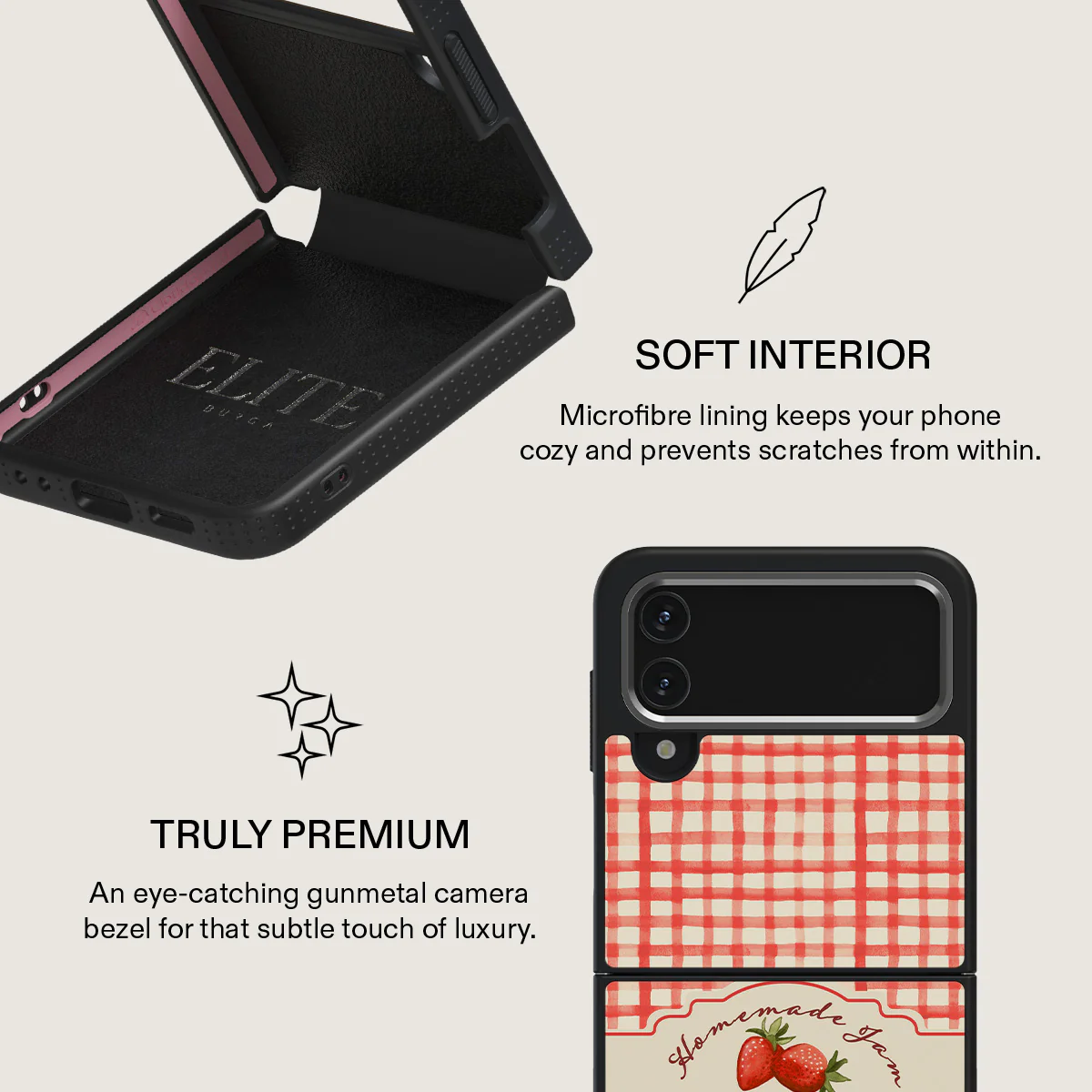 Grandma's Jam - Samsung Galaxy Z Flip 4 Case - Image 25