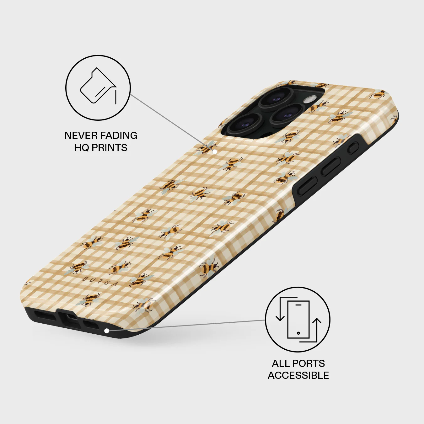 Honeycomb - iPhone 15 Pro Max Case - Image 3