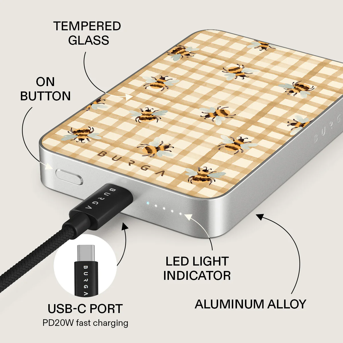 Honeycomb - Magnetic Power Bank - Image 30