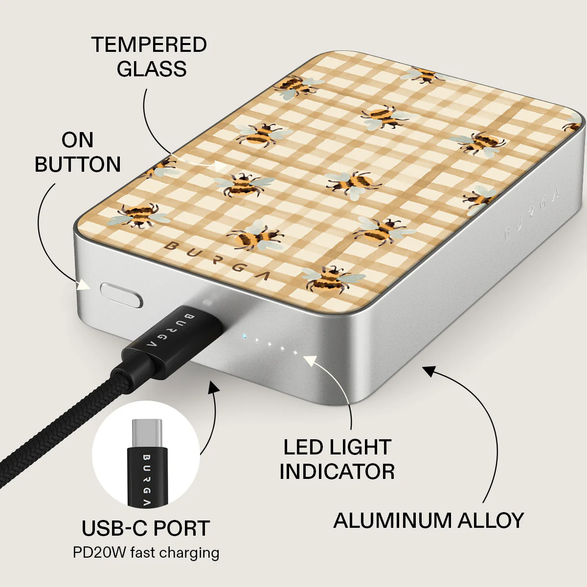 Honeycomb - Magnetic Power Bank - Image 45
