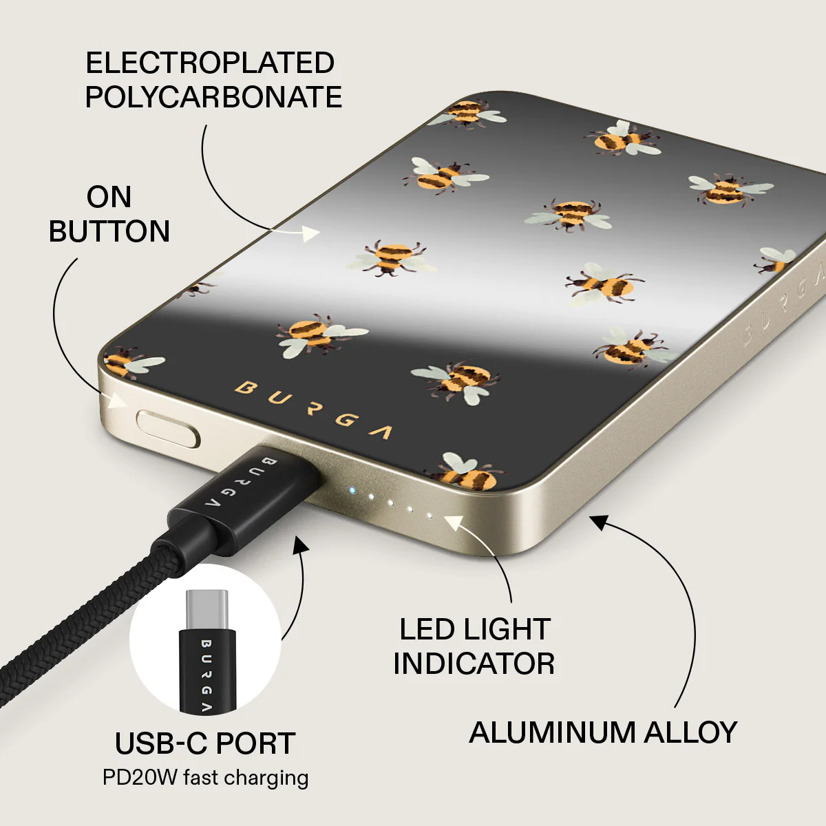 Honeycomb - Magnetic Power Bank - Image 55