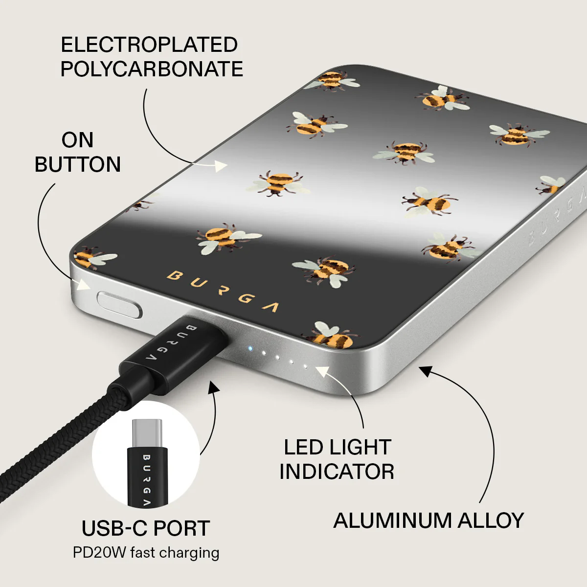 Honeycomb - Magnetic Power Bank - Image 60