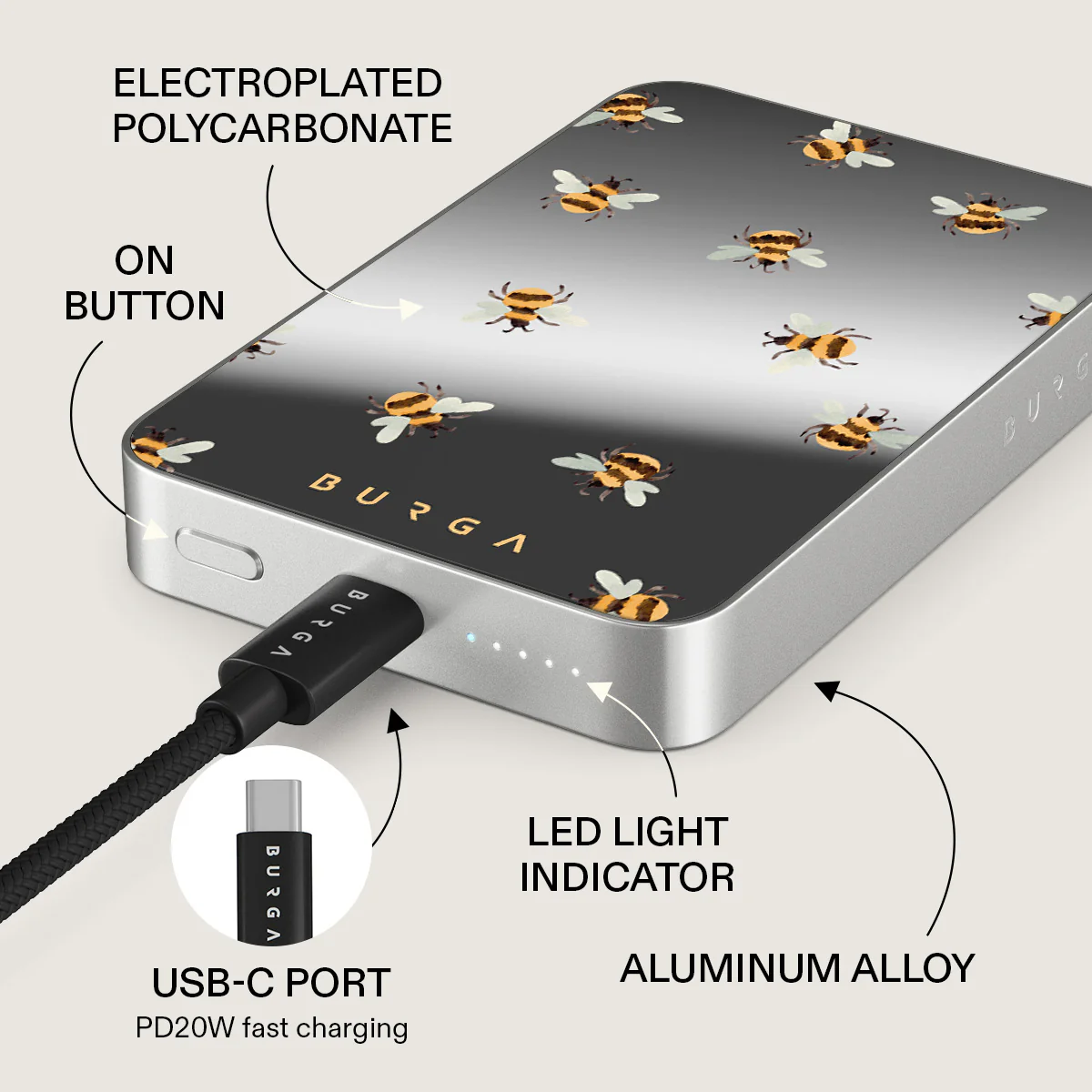 Honeycomb - Magnetic Power Bank - Image 75