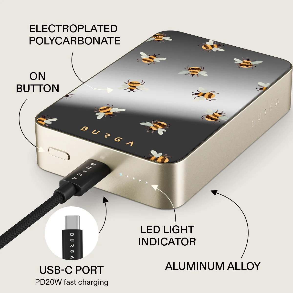 Honeycomb - Magnetic Power Bank - Image 85