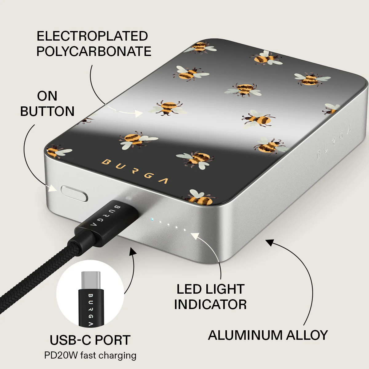 Honeycomb - Magnetic Power Bank - Image 90
