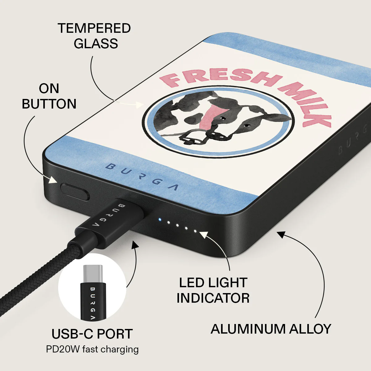 Milkshake - Magnetic Power Bank - Image 20
