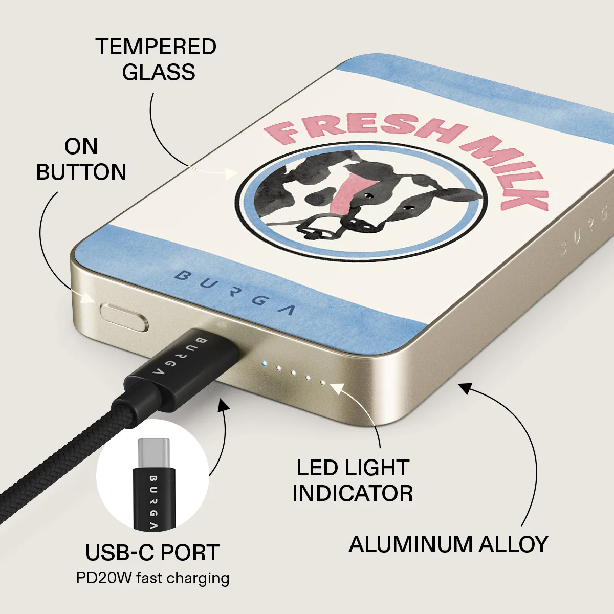 Milkshake - Magnetic Power Bank - Image 25