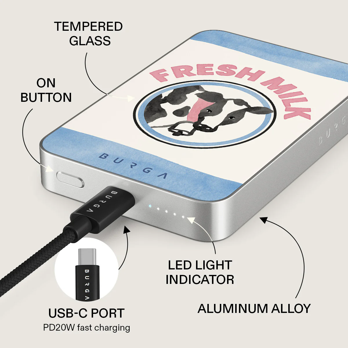 Milkshake - Magnetic Power Bank - Image 30