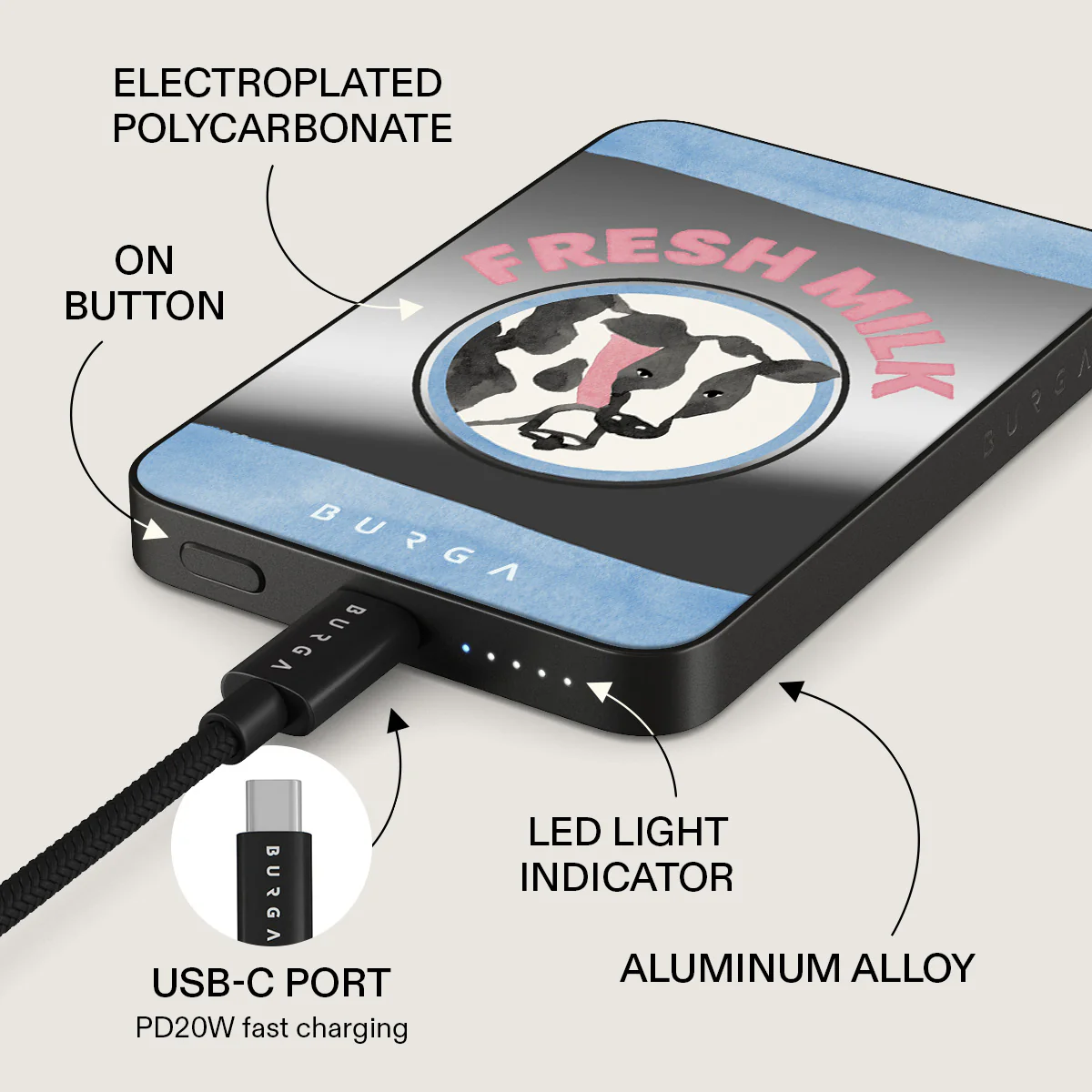 Milkshake - Magnetic Power Bank - Image 50