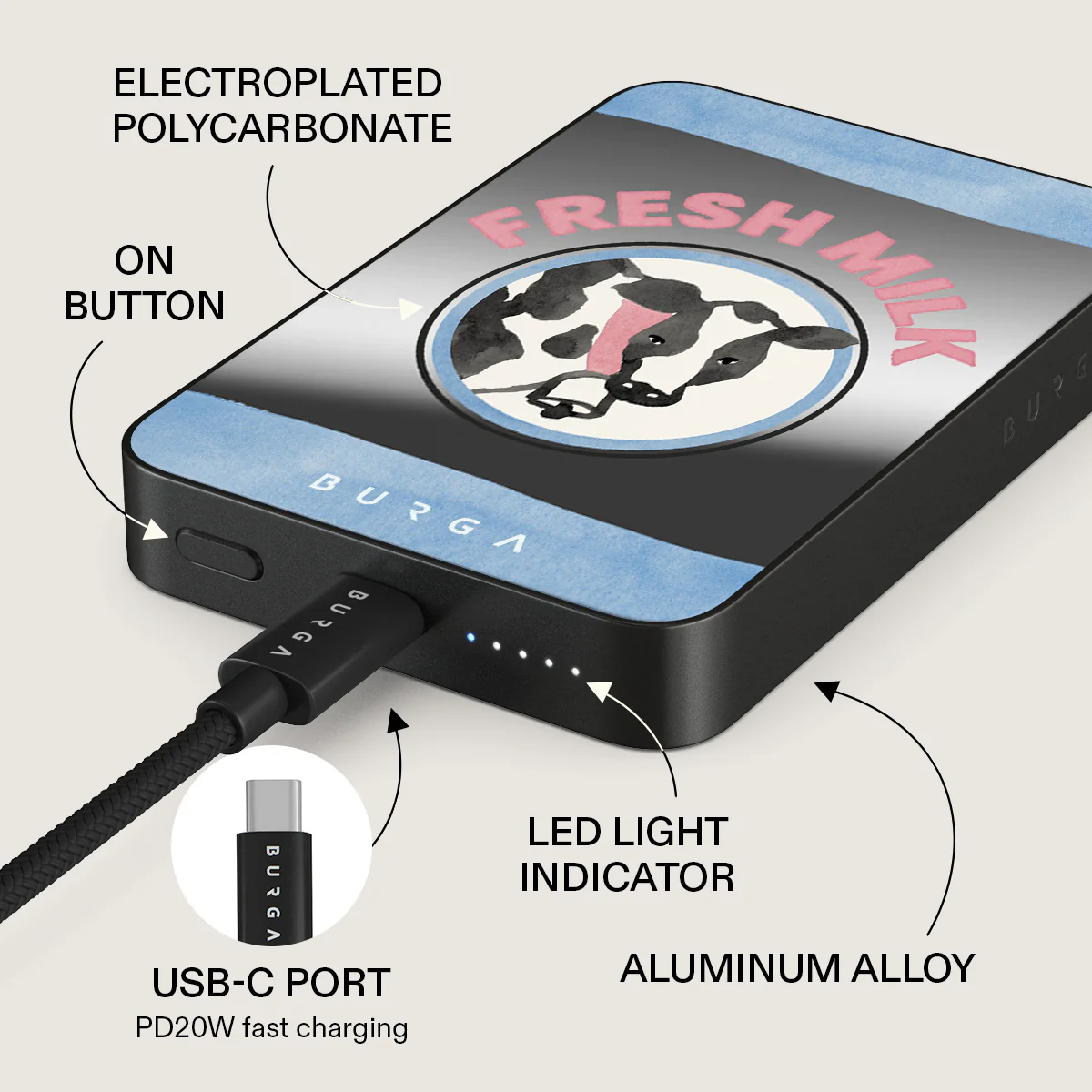 Milkshake - Magnetic Power Bank - Image 65