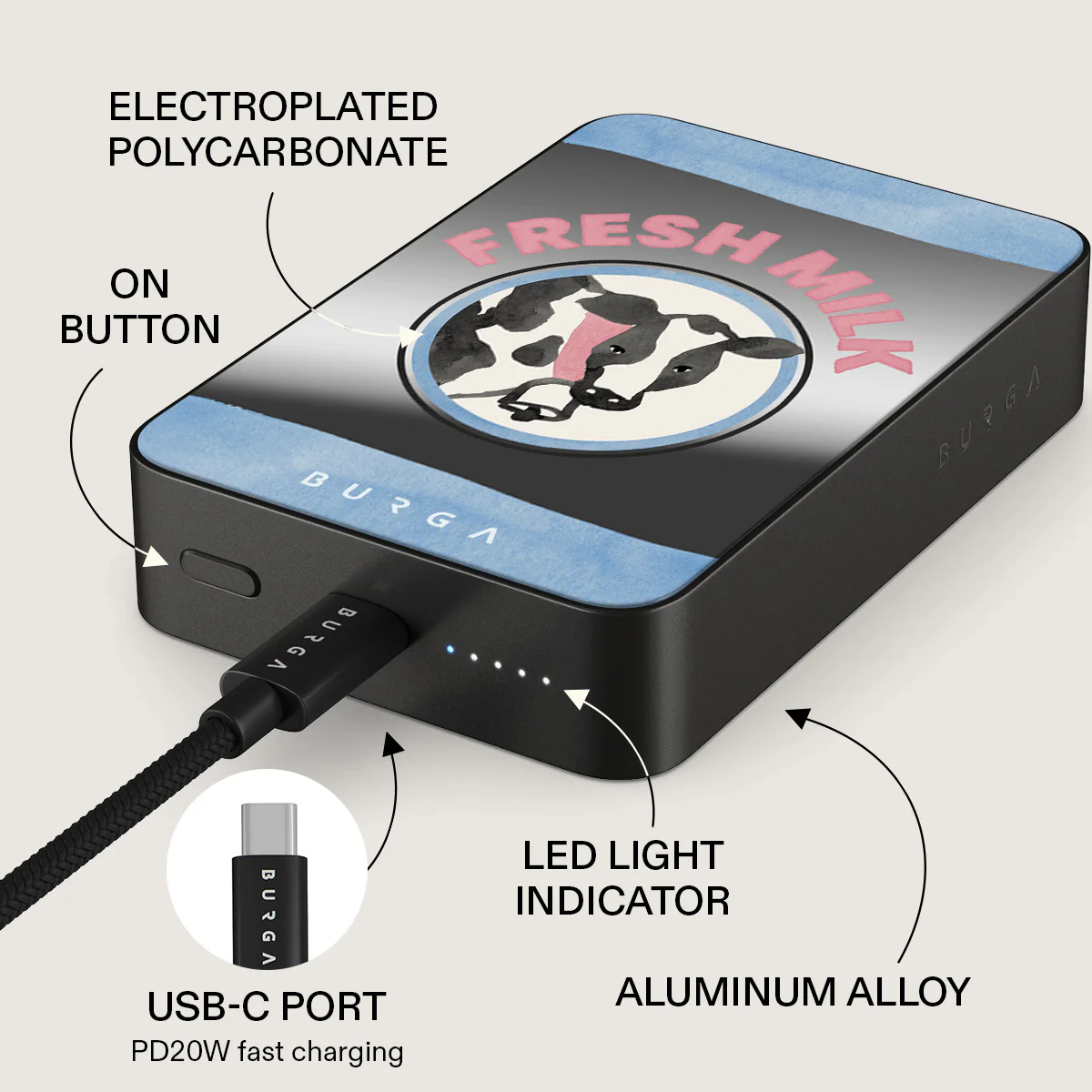 Milkshake - Magnetic Power Bank - Image 80
