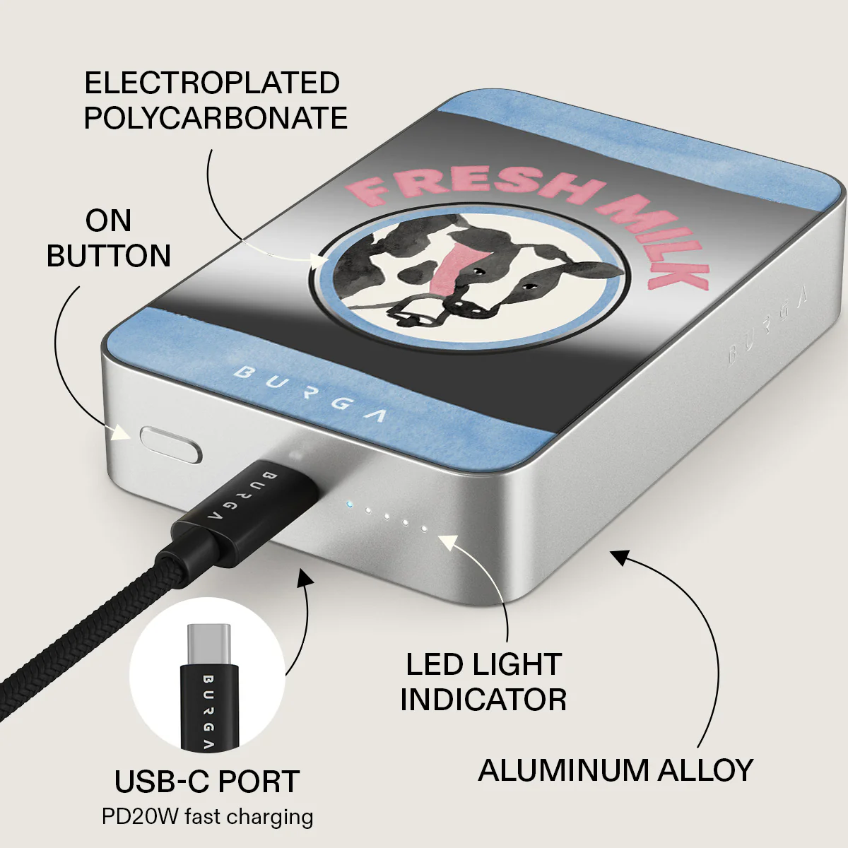 Milkshake - Magnetic Power Bank - Image 90