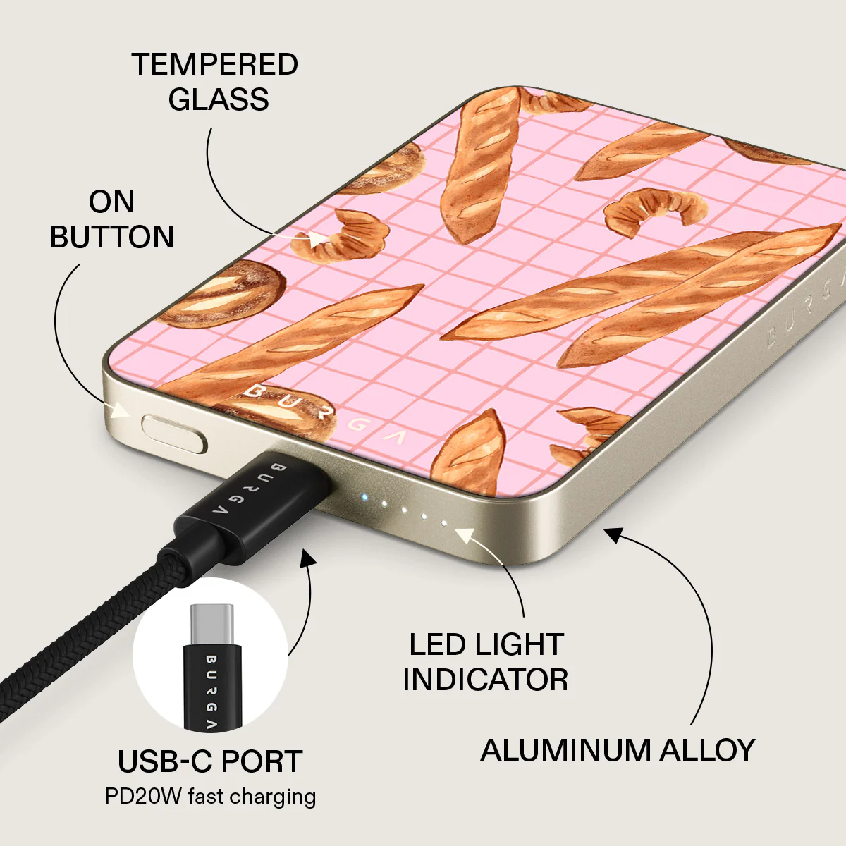 No Crumbs - Magnetic Power Bank - Image 10