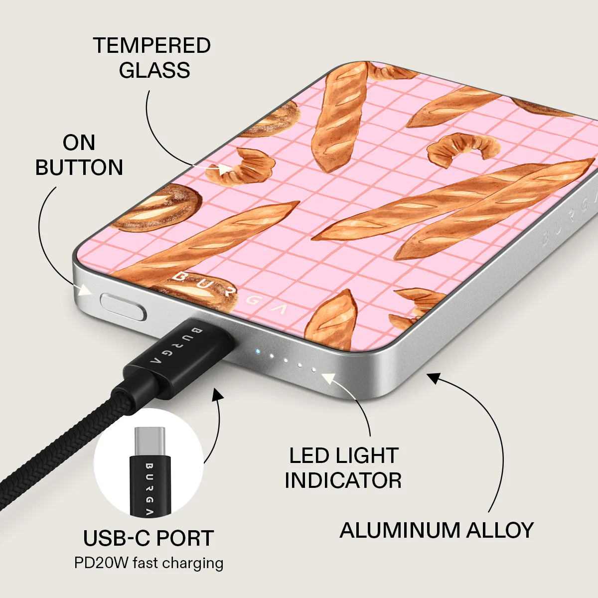 No Crumbs - Magnetic Power Bank - Image 15
