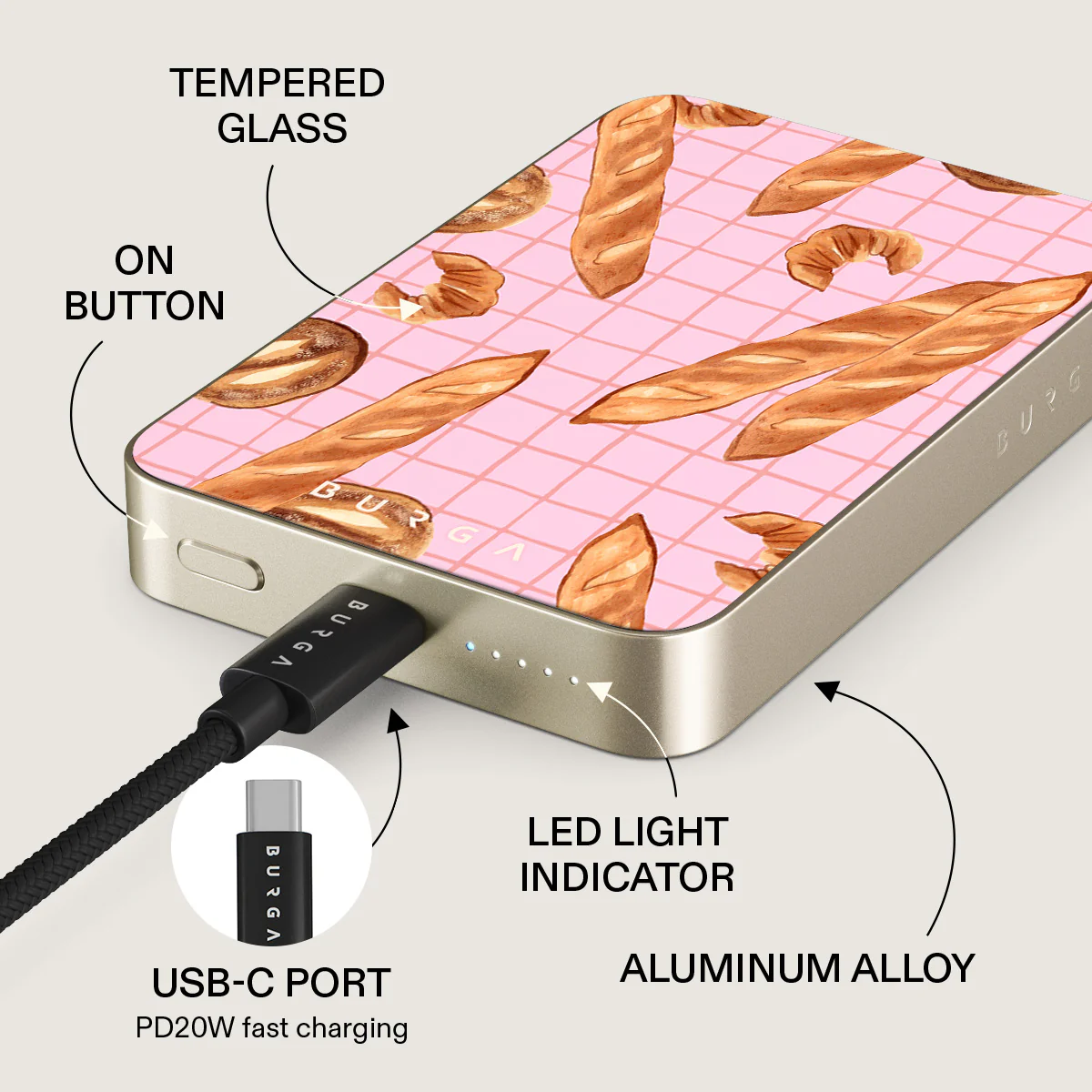 No Crumbs - Magnetic Power Bank - Image 25