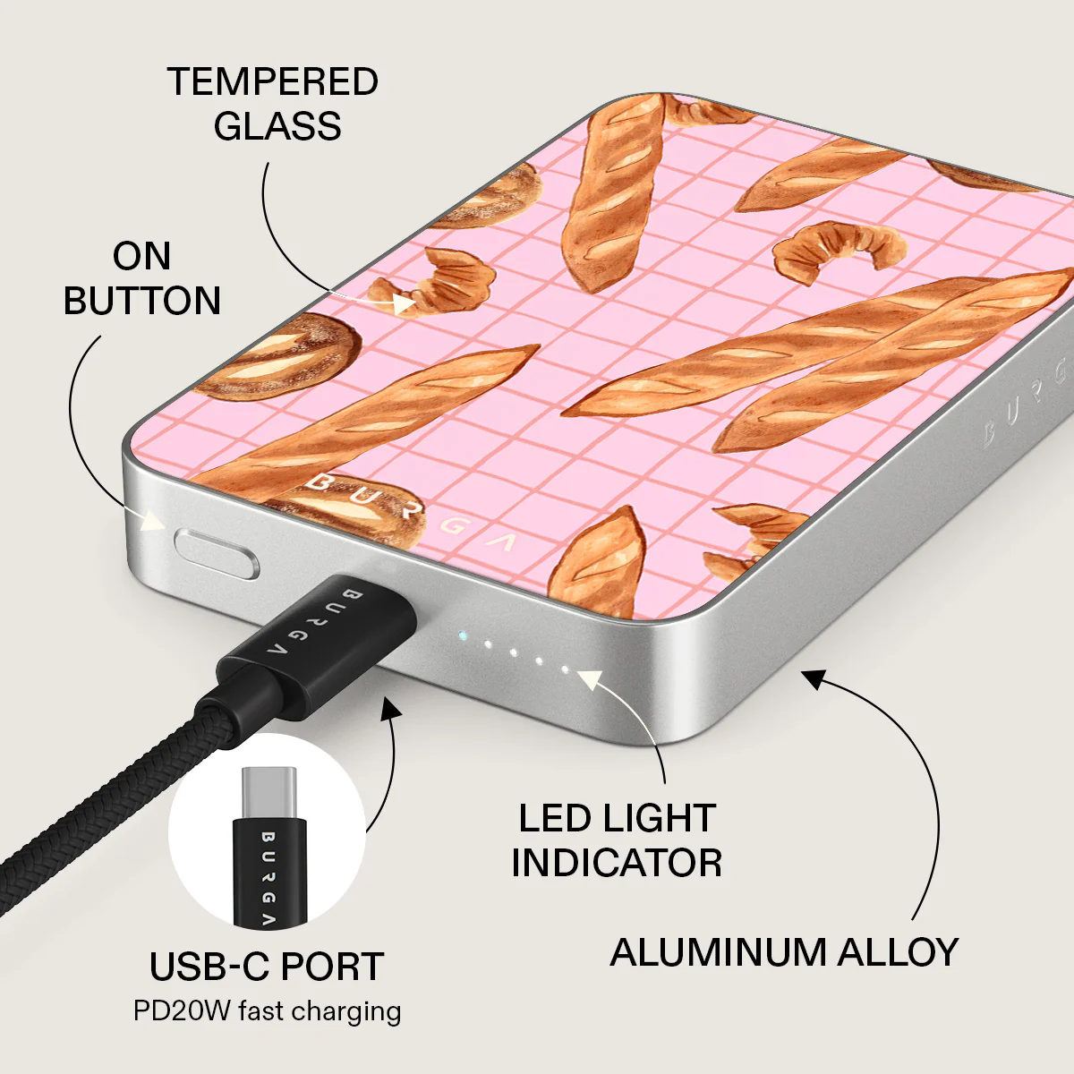 No Crumbs - Magnetic Power Bank - Image 30