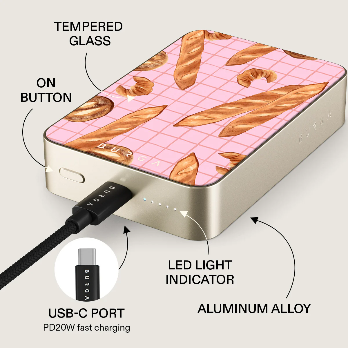 No Crumbs - Magnetic Power Bank - Image 40