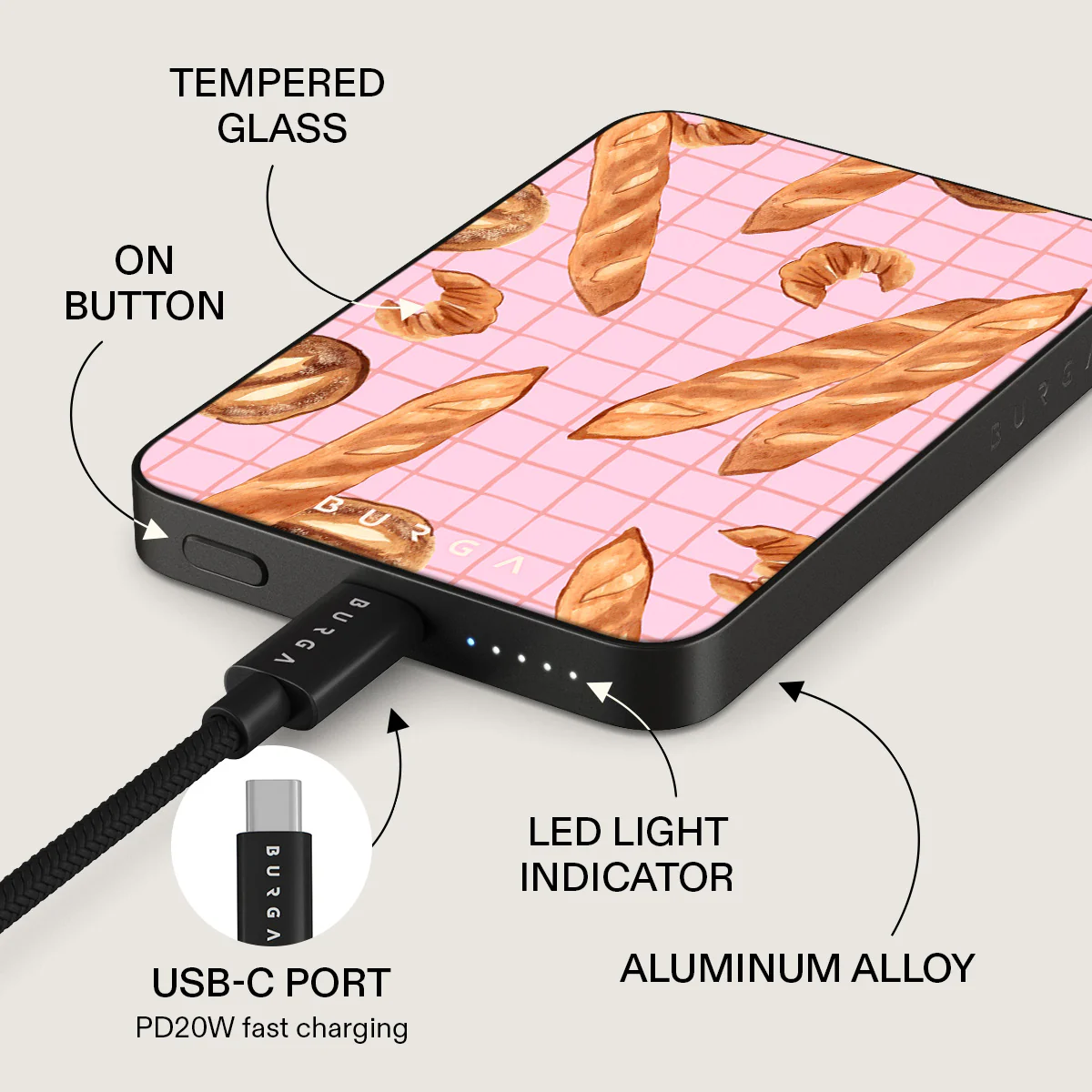 No Crumbs - Magnetic Power Bank - Image 5