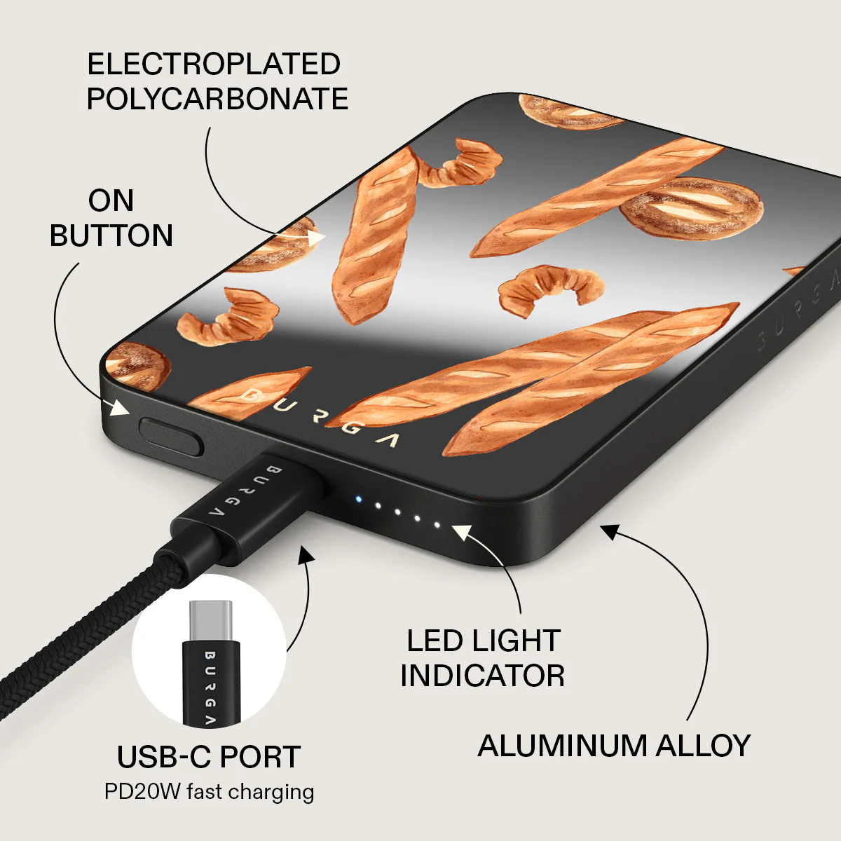 No Crumbs - Magnetic Power Bank - Image 50