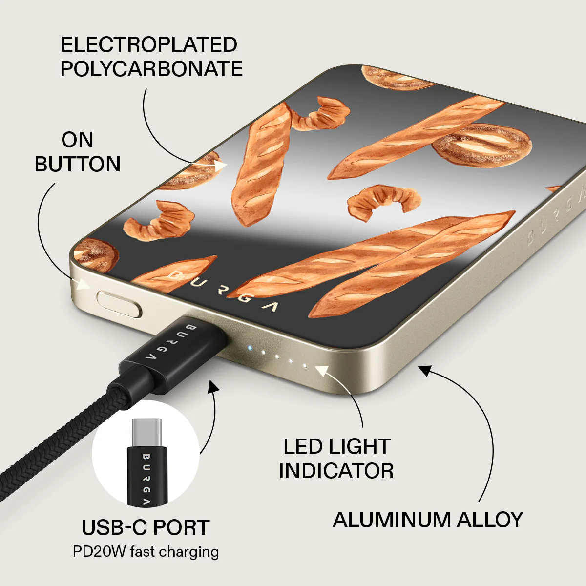 No Crumbs - Magnetic Power Bank - Image 55