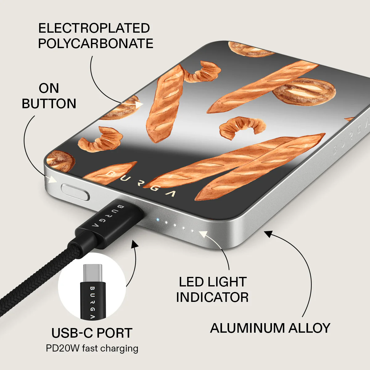 No Crumbs - Magnetic Power Bank - Image 60