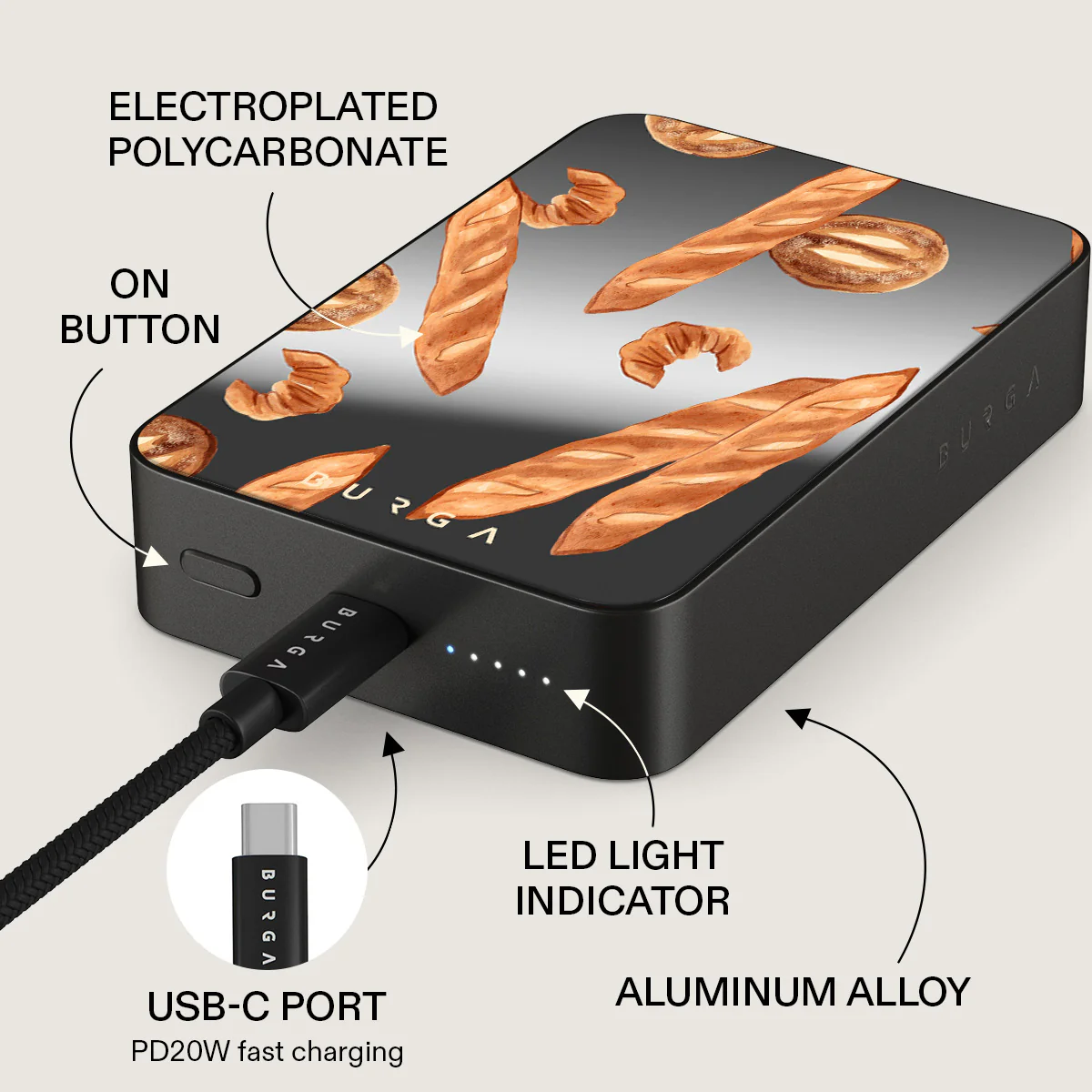 No Crumbs - Magnetic Power Bank - Image 80
