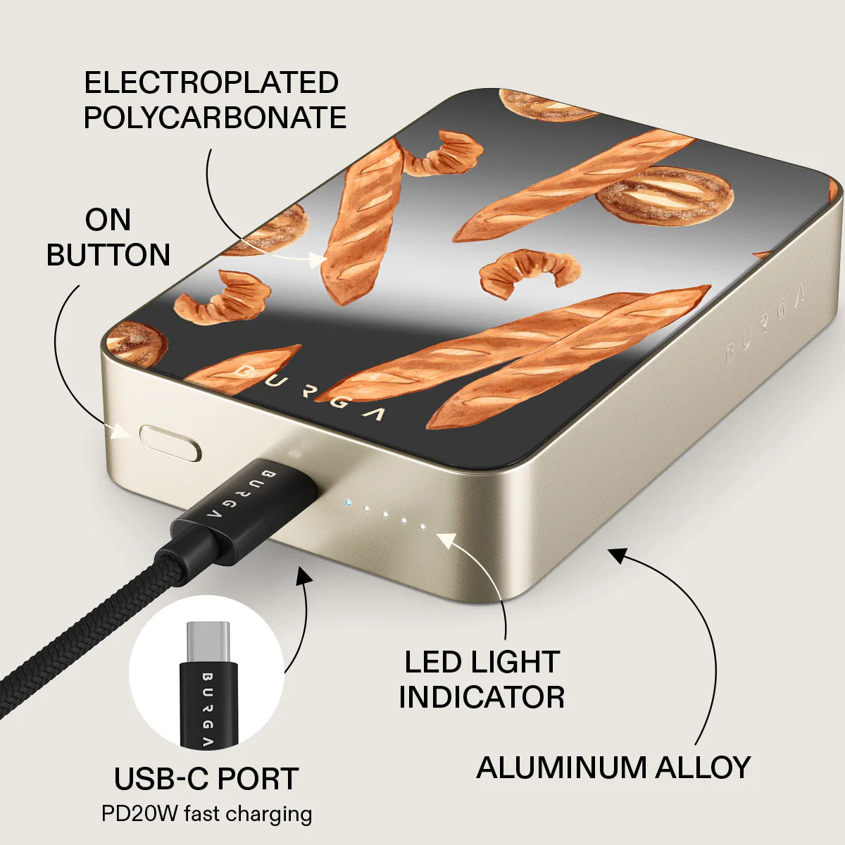 No Crumbs - Magnetic Power Bank - Image 85