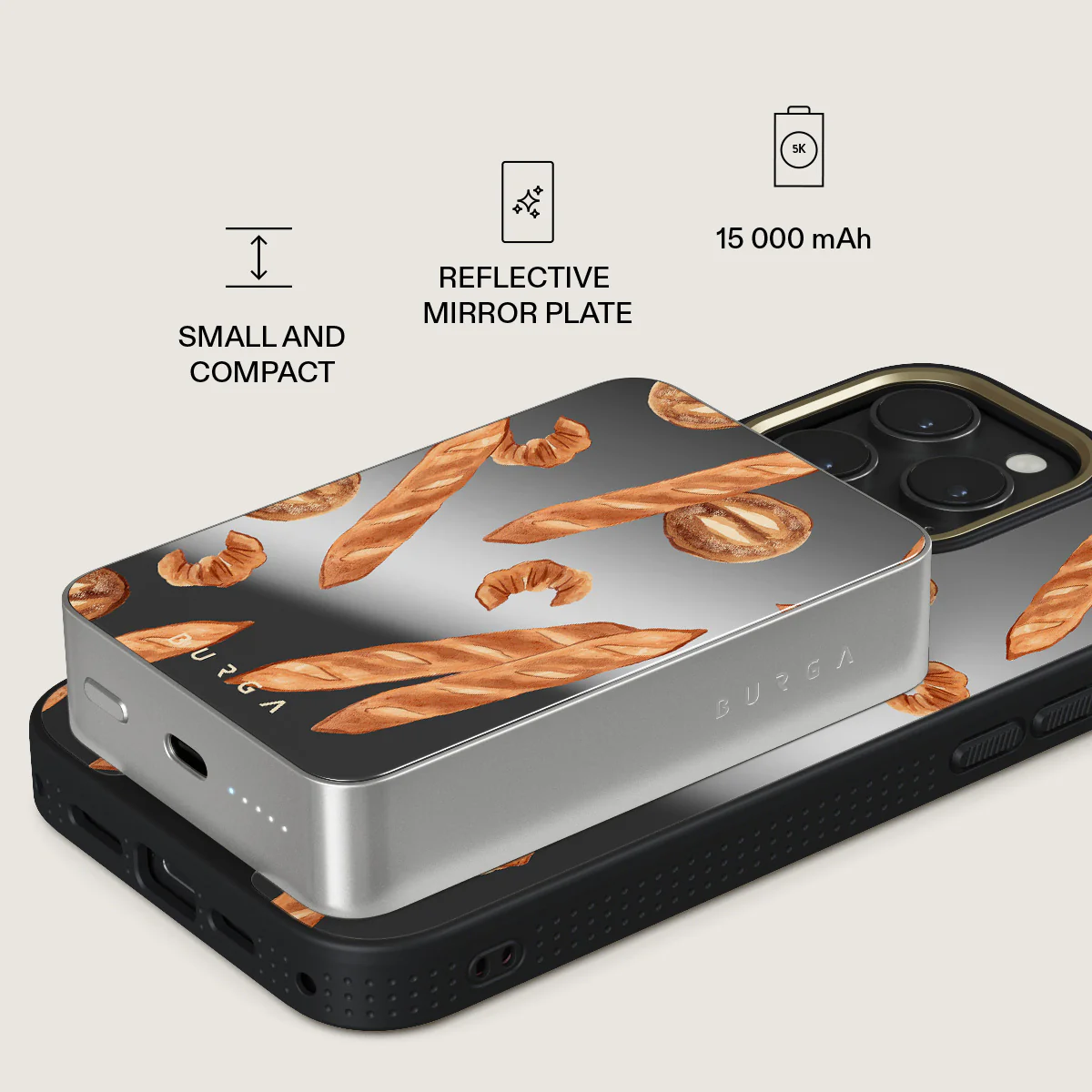 No Crumbs - Magnetic Power Bank - Image 87