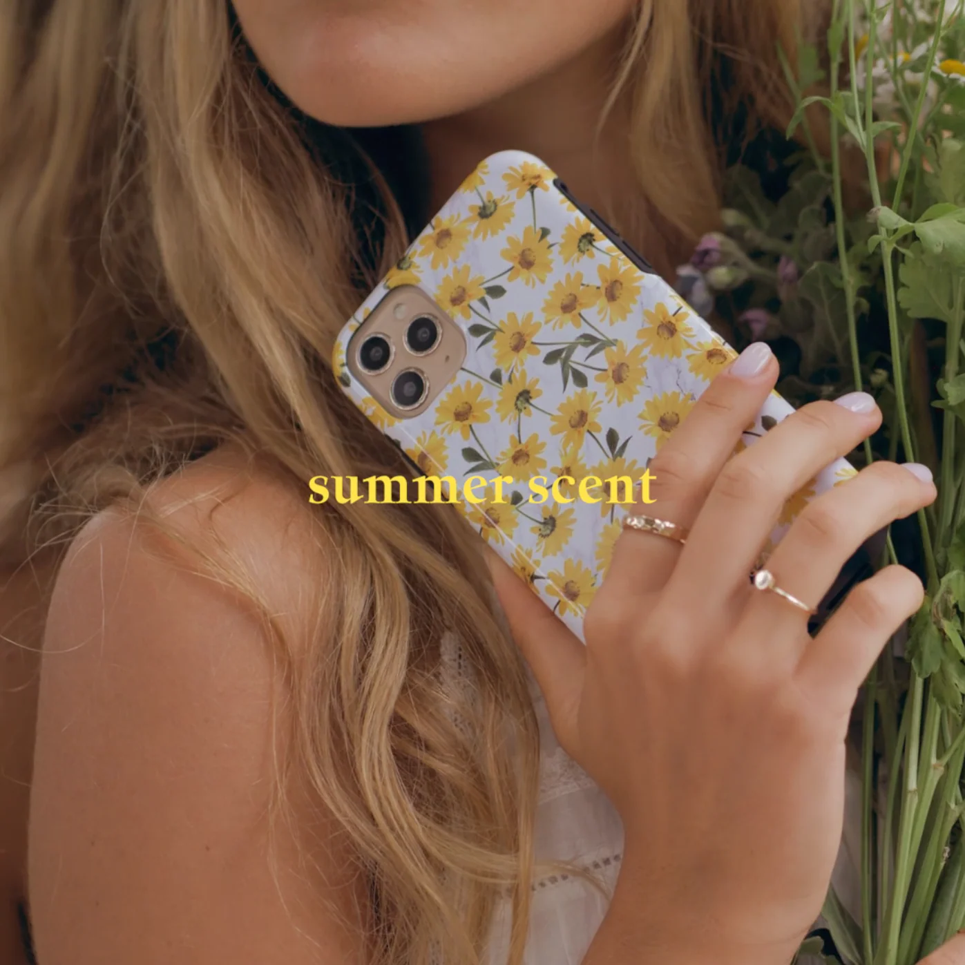 Summer Scent - Yellow Flower iPhone 17e Case - Image 5